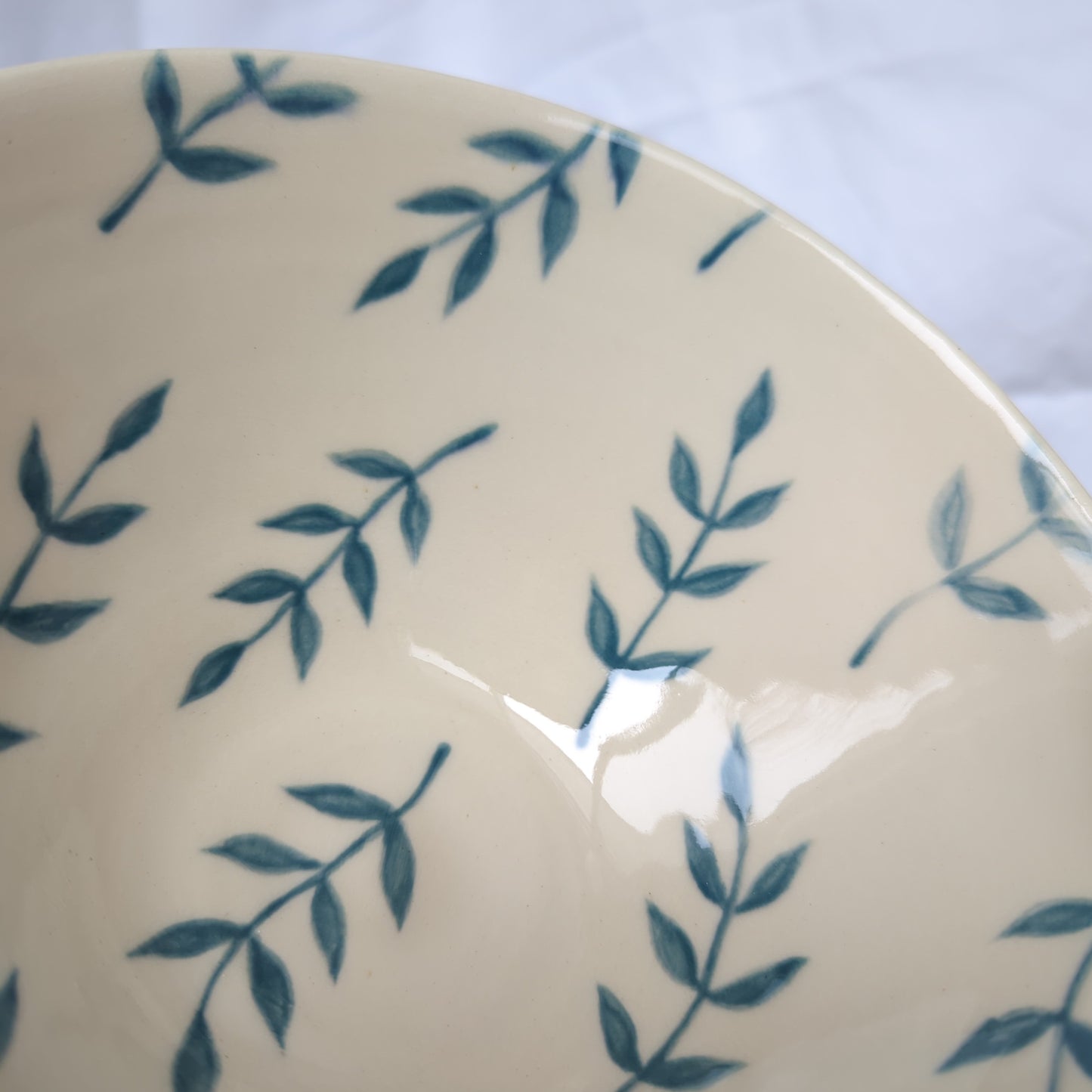 Bol motif plantes